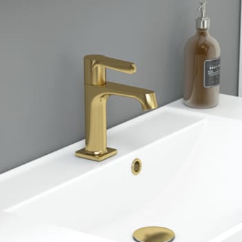 [930235108] Overløbsroset, messing, til marmor/solid surface vask 