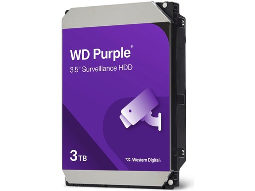 [H13536] Purple HDD - 3TB 3,5" SATA, Surveillance