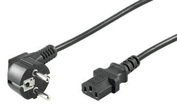 [7828109623] Powerkabel Schuko Angled-C13 1m