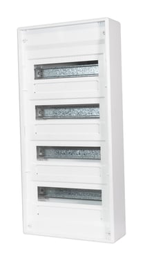 [7816402057] VISION48+8 gruppetavle med indstikklemmer, 4 rækker 48+8 moduler hvid