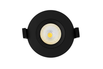 [7822624285] HiluX DS8 tilt 360 spot - 2200-6500K, CRI95, 600lm, sort - Powered By Shelly