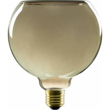 [4257909484] LED Floating Globe røgfarvet grå E27 6W 260lm 1900K