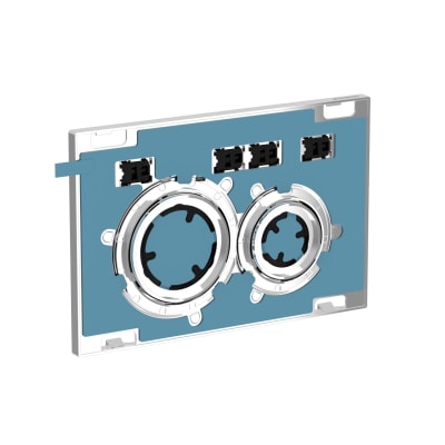 [617080269] GEBERIT BETJENINGSPLADE SIGMA 21 FORKROMET