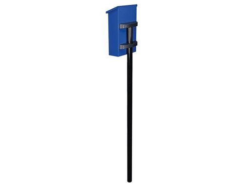 [H46765] Postkassestativ - Sort, (1,5m)