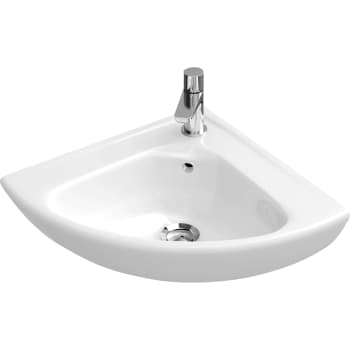 [633544000] V&B 7327 O.Novo hjørnevask kompakt 415 mm sidelængde compact