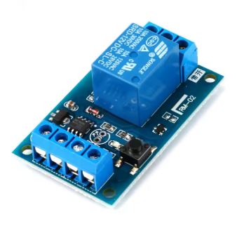 [H14309] Bistabil relæmodul m. én-knap funktion - 5V / 10A