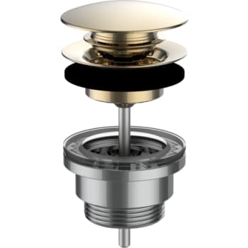 [747094608] LAUFEN bundventil, 1 1/4" x 63 mm, poleret guld PVD