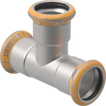 [036330035] GEBERIT MAPRESS Geberit Mapress Therm T-stykke lige: d=35mm 35mm