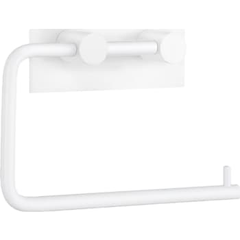 [930230243] Smedbo beslagsboden selvklæbende toiletpapirholder, mat hvid 