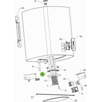 [345309050] Pakning, Tronic 4500 T (D160/D94 /8)