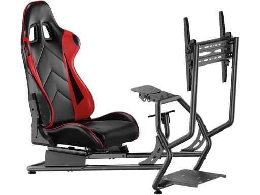 [H65125] Racing Simulator Cockpit m. Monitor mount