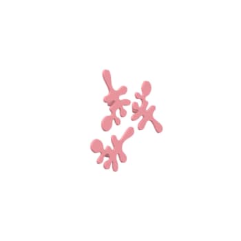 [930216861] Frost Mini Camouflage krog sæt, rosa. Vægmonteres.