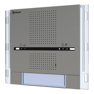 [7882421826] 2 trykknapper SUPRA Aluminium lydgittermodul.