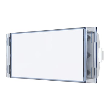 [7882421842] SUPRA Aluminium blank modul. Informativt vindue.