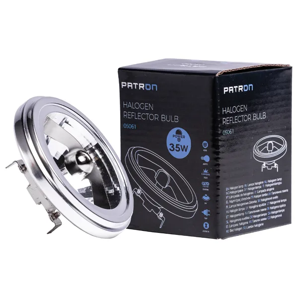 [05061] Halogen Lamp AR111 35W 12V G53 300lm 24°