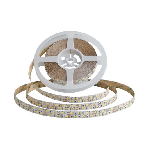 [26219-17966] 240 LED Strip Light 21W - 3in1, IP20, 24V, 15mm, Hvid, Dobbelt Printplade, 5m/Rulle