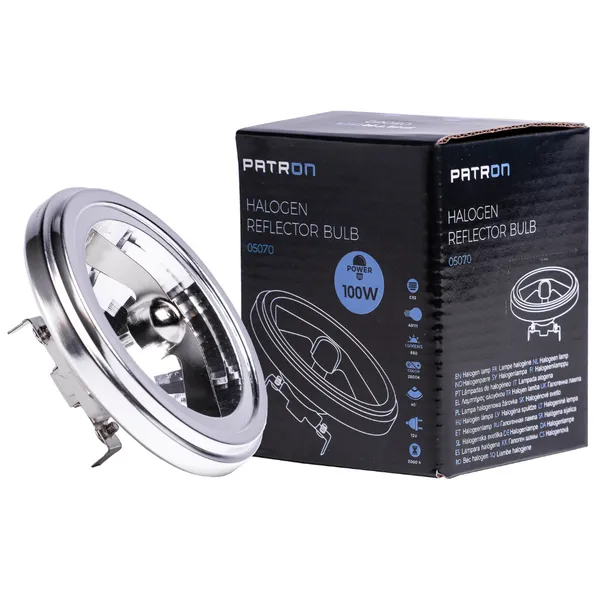 [05070] Halogen Lamp AR111 100W 12V G53 400lm 40°