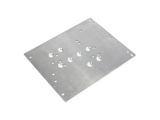 [H57271] Monteringsbeslag til strømforsyning - Plade, 130x104mm
