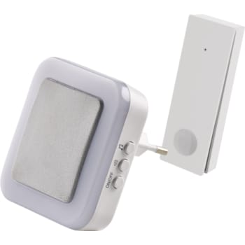 [6285020867] TREND New Premium Bluu Trådløs Dørklokke - Hvid - Plug-in