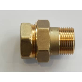 [405000012] 2" lige løbende Radiator forskruning