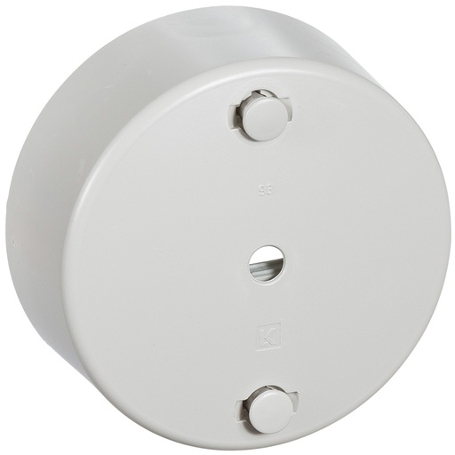 [1020007066] Clips roset 3 led lysegrå Ø80