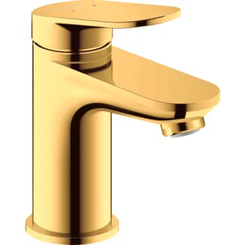 [930233541] Duravit Wave håndvaskarmatur S, uden løft op ventil, guld