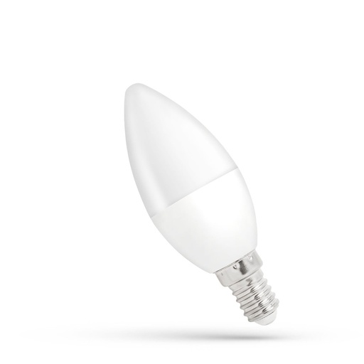 [21529-15910] C37 LED Kertepære 4W E14 - 230V, Kold Hvid, Spectrum - Energibesparende lyskilde med 340lm og RA80 til E14 fatning.