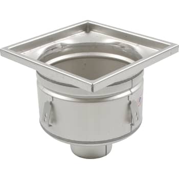 [153002316] Industriafløb, lav-gulv: beton og fliser-ramme: 300 x 300 mm