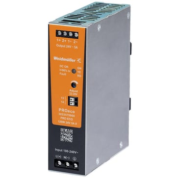 [7805023647] Strømforsyning PRO ECO II 120W 24V 5A