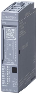 [7889253945] SIMATIC ET 200SP digitalt udgangsmodul DQ 8x24 V DC/0,5 En høj funktion kildeudgang (PNP sourcing ou
