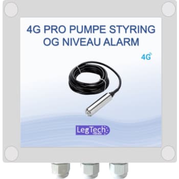 [0985500382] 4G PRO Pumpe styring & niveau alarm, Pumpe Out 230VAC 1100W