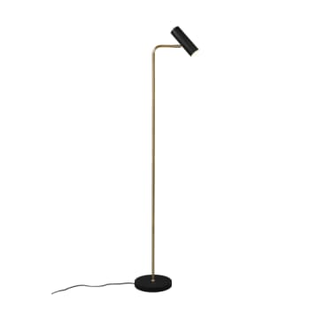 [6644100551] Marley gulvlampe GU10 m-mess./sort