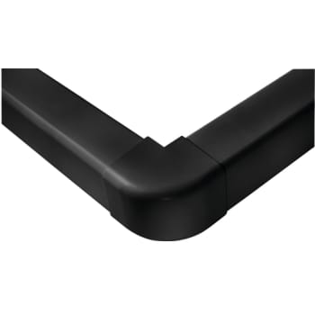 [6278003448] LuftX® udvendigt hjørne 80x60 mm sort