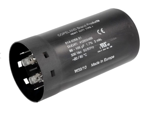 [H61745] MOTOR start kondensator - 97uF 330V (Ø52x105mm)