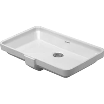 [635907610] 2nd floor vask til underlimning 53 cm uden hanehul med overløb