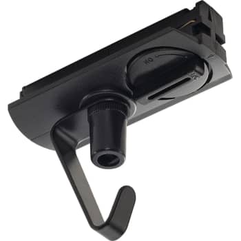 [4245900518] Adapter 1F med krog, sort