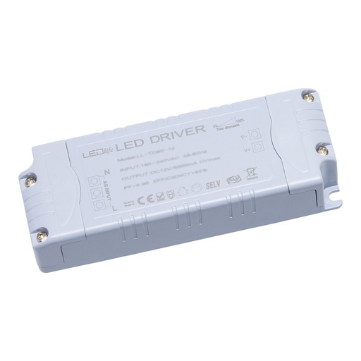 [4192-0] LEDlife 30W dæmpbar strømforsyning - 12V DC,2,5A, IP20 indendørs - 3 års producentgaranti, flicker free