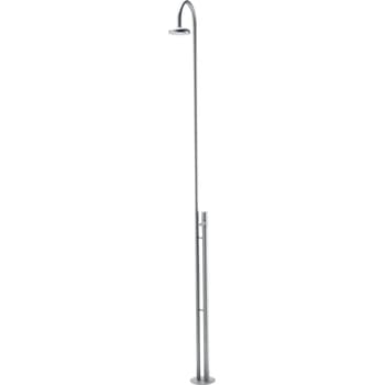 [743485634] Frostline DUO fritstående udendørsbruser med selvluk