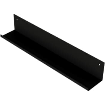 [786059831] Sanibell Proline stålhylde 60x10x10cm mat sort