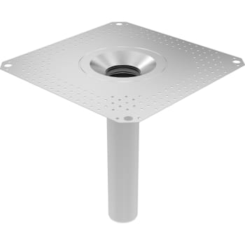 [164120075] Underdel til tagafløb-tag: tagpap-flange: 400x400mm-udløb: ø75mm