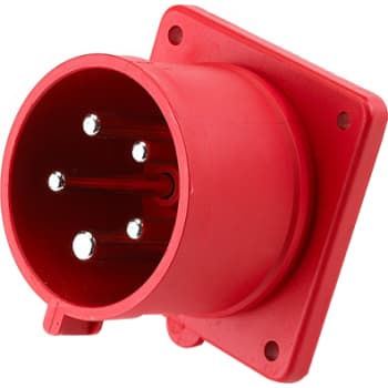 [9518000027] CEE Indbygning Vægindtag Lige 16A 5P 400V IP44