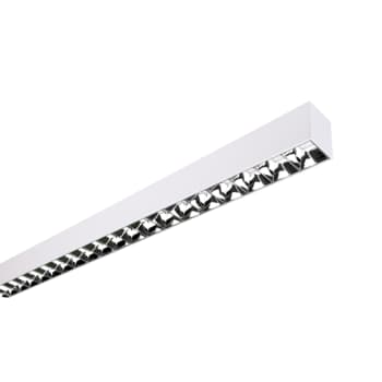 [4246090676] Dallas 36W 830-840 1200mm dali/push dim hvid ned m/alu reflektor