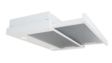 [7878200271] ESL235 Emhætte for indbygning for centralventilation.Udtræksemhætte Hvid