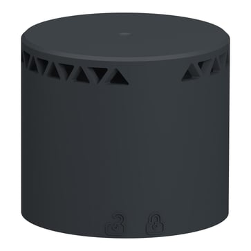 [7548202525] Lydmodul for Harmony XV6 lystårn i Ø60 mm i mørkegrå plast med 2 toner og justerbar fra 75-85 dB ved