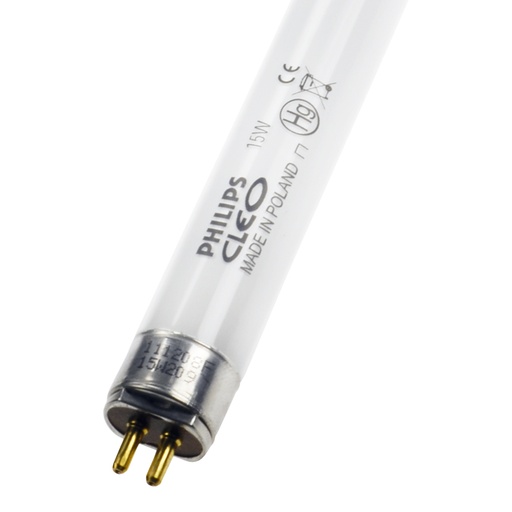 [H61905] CLEO Compact 15W/09 solarierør (Ø16x288mm)
