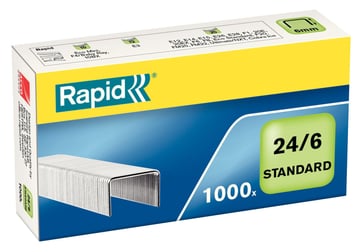 [4441421269] Hæfteklammer 24/6 Standard 1000stk/pak