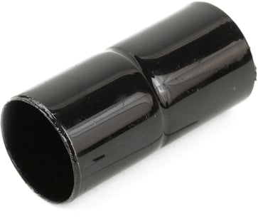 [7830102362] 20MM (3/4") MUFFE STÅL LAKERET SORT