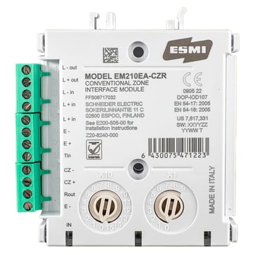 [7885655916] Konventionelt gruppe modul Esmi addressabar SLC EM210EA-CZR
