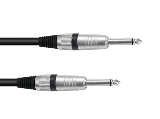 [H59480] Audiokabel (Guitar) - 2 x 6,35mm mono JACK han, ROAD (1,5m)