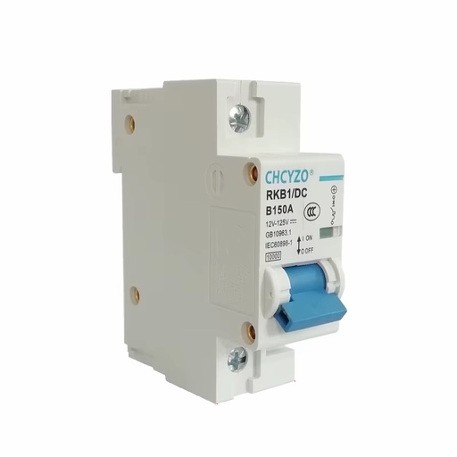 [H40624] DC MCB (batteri/solcelle) sikkerhedsafbryder - 1P 63A